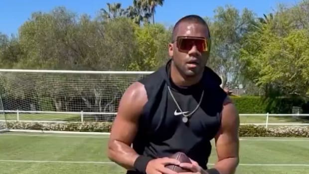 Russell Wilson’s New Workout Video Led to Lots of Jokes From NFL Fans